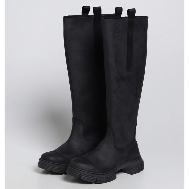 新品 GANNI ロングラバーブーツ 40 ガニー COUNTRY BOOTS 品質検査済