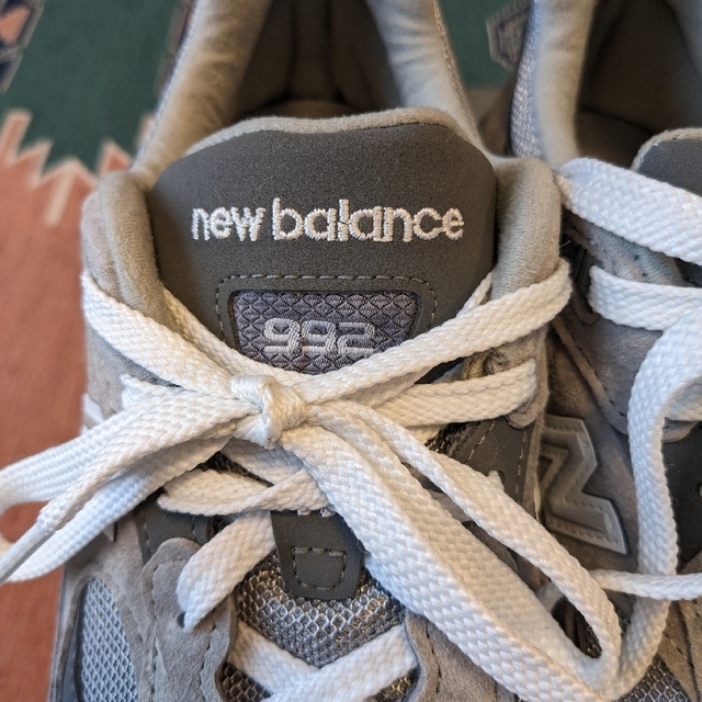 New Balance(ニューバランス)のニューバランス992グレー　USA製 メンズの靴/シューズ(スニーカー)の商品写真