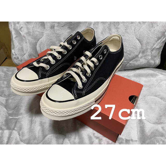 "海外限定" converse ct70 ブラック　27cm