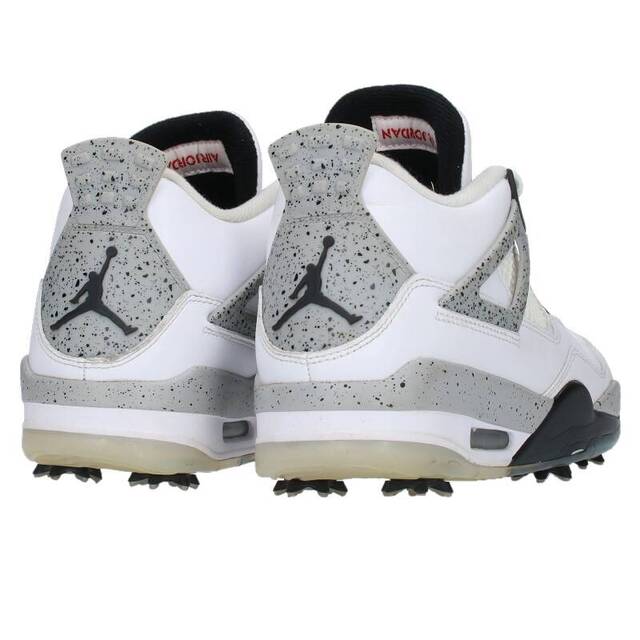 NIKE GOLF AIR JORDAN 4 WHITE CEMENT 28.5