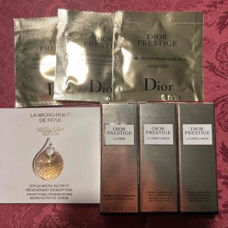 クリスチャンディオール(Christian Dior)のディオール プレステージ 美容液/目元美容液/クリーム2種/リキッドファンデ(サンプル/トライアルキット)