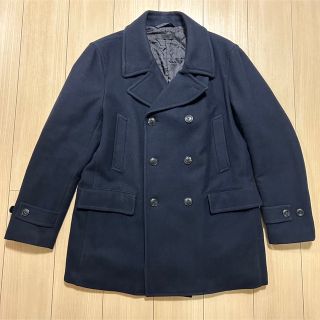 ユニクロ(UNIQLO)のUNIQLO Pコート ピーコート ユニクロ XL Navy ネイビー 紺 中古(ピーコート)