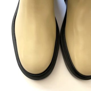 Jil Sander - 新品/38 JIL SANDER ジルサンダー ベージュ ブーツ