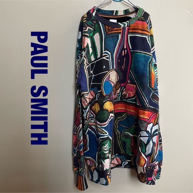 Paul Smith Artist Studio 総柄　スウェット　トレーナー