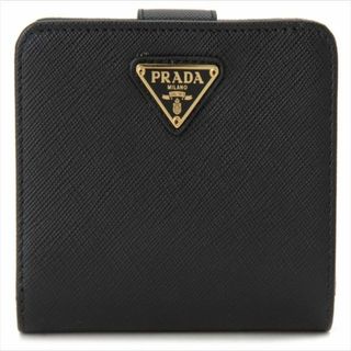 プラダ(PRADA)のプラダ PRADA 二つ折 財布 1ML018 NERO(財布)