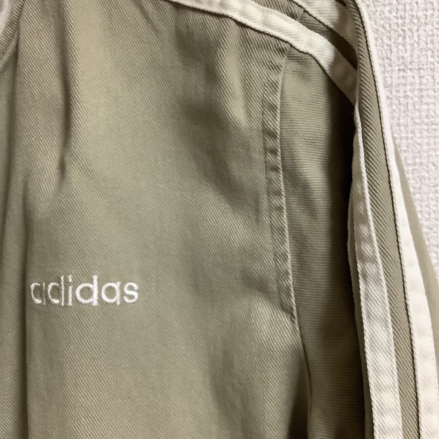 アディダスadidas コットンジャージ　ジャケット　ベージュ　M