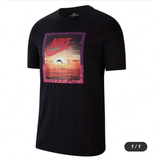 NIKE(ナイキ)のナイキ　NIKE メンズ　半袖　スポーツウェア　tシャツ イルカ　水族館　新品 メンズのトップス(Tシャツ/カットソー(半袖/袖なし))の商品写真