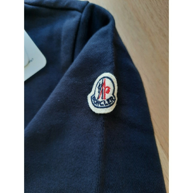 MONCLER - ⭐23SS /新作 MONCLER ロゴトレーナー ネイビー 希少14Aの