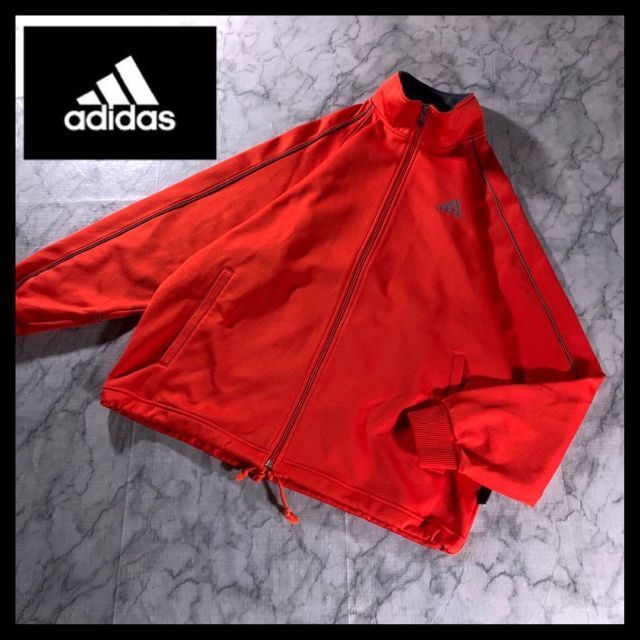adidas - 00s 古着 adidas アディダス トラックジャケット オレンジ