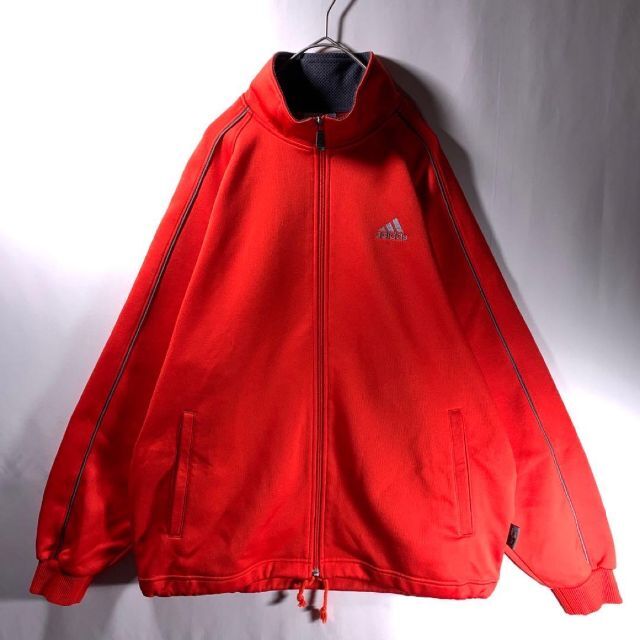 adidas - 00s 古着 adidas アディダス トラックジャケット オレンジ