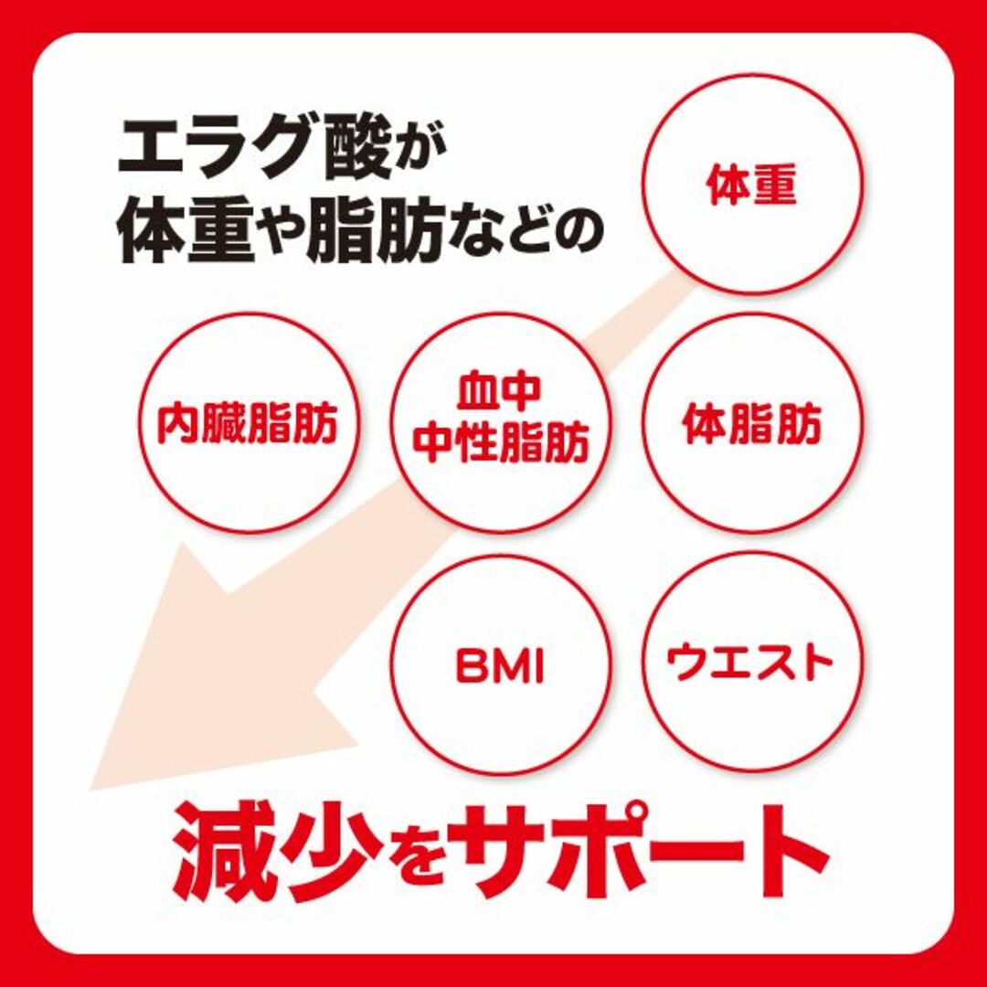 AFC(エーエフシー)の【機能性表示食品】AFC 肥満気味の方の脂肪減少をサポート 30日分 1袋 コスメ/美容のダイエット(ダイエット食品)の商品写真