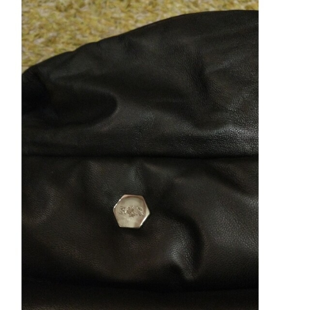 BALR ボーラー leather レザージャケット (L) メンズのジャケット/アウター(ダウンジャケット)の商品写真