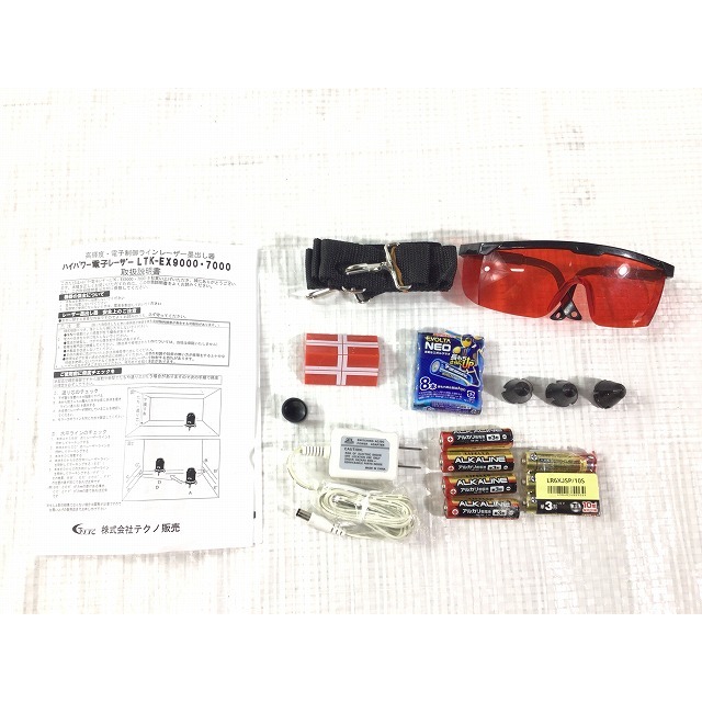 ☆中古品☆ LTC テクノ販売 レーザー墨出し器 LTK-EX7000 電動工具 測定器 68794