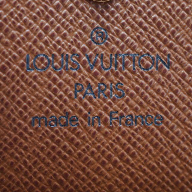 未使用品 ルイ ヴィトン ポルトモネビエ・カルトクレディ 財布 三つ折り M61652 モノグラム ブラウン ゴールド金具