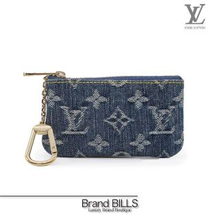 ルイヴィトン(LOUIS VUITTON)の未使用品 ルイ ヴィトン ポシェット・クレ 小銭入れ モノグラム デニム(コインケース)