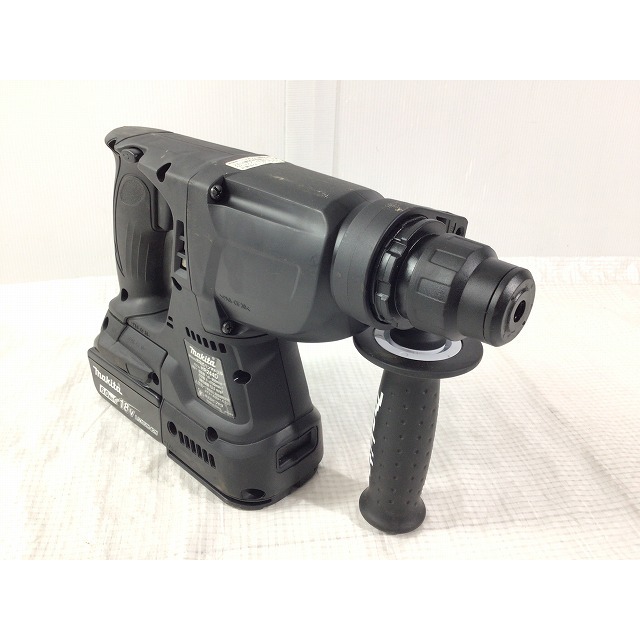 ☆比較的綺麗☆makita マキタ 18V 充電式ハンマドリル HR244D 6.0Ahバッテリー1個(BL1860B) ケース付 68696 4