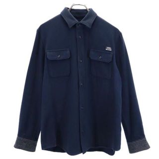 アンダーカバー(UNDERCOVER)のアンダーカバー 日本製 コットン 長袖 シャツ 2 紺 UNDERCOVER ジャケット メンズ 【中古】  【230327】(シャツ)