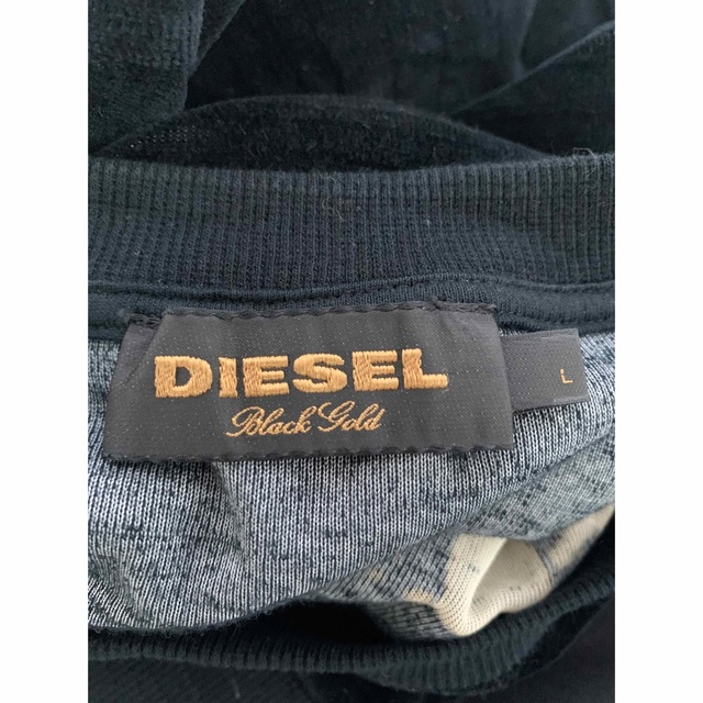 DIESEL BLACK GOLD ベロアスウェットトレーナー 4