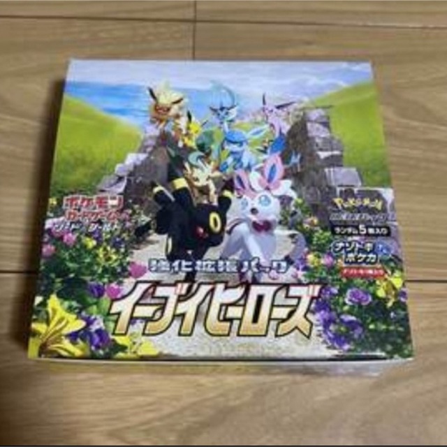ポケモン - 新品シュリンクなし 強化拡張パック イーブイヒーローズbox
