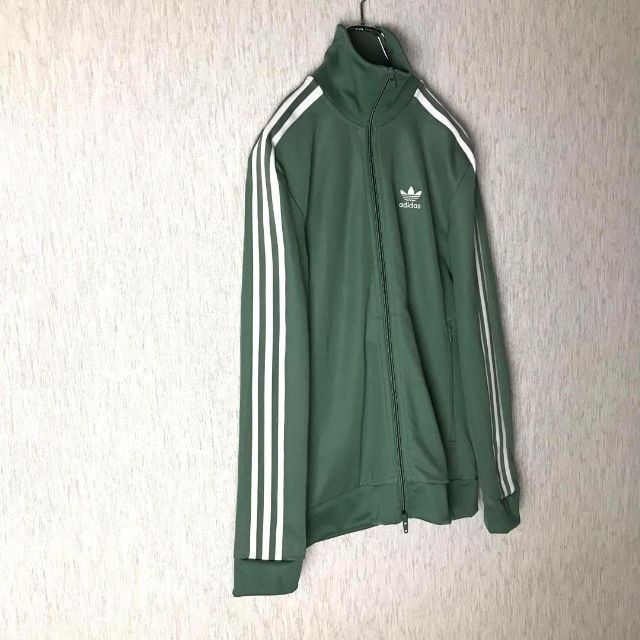 △極美品✨adidasトラックジャケットベッケンバウアー グリーン ...