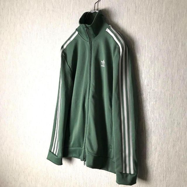 adidas トラックジャケット ベッケンバウアー くすみグリーン XL