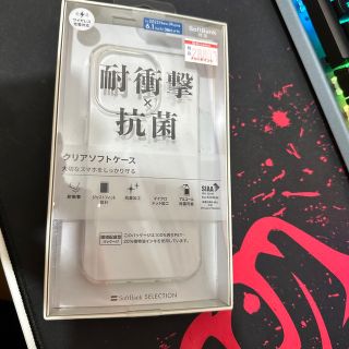 アイフォーン(iPhone)のSB C&S 耐衝撃 抗菌 クリアソフトケース iPhone14 Pro/クリア(モバイルケース/カバー)