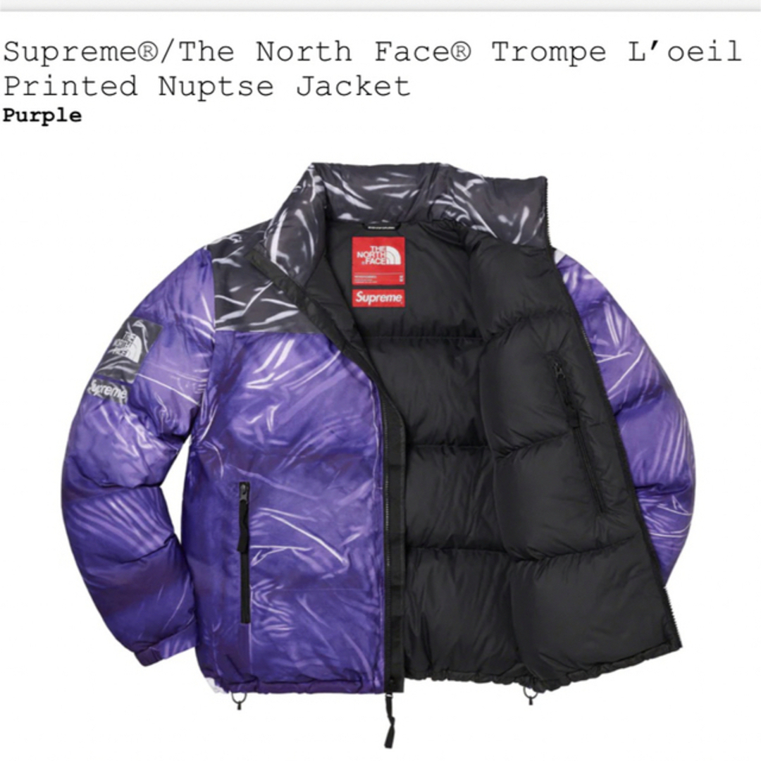 Supreme(シュプリーム)のThe North Face Trompe Loeil Printed  メンズのジャケット/アウター(ダウンジャケット)の商品写真