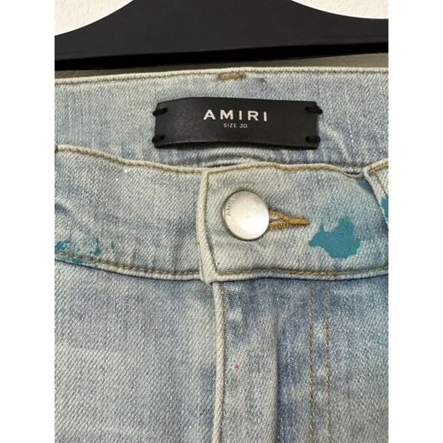 AMIRI(アミリ)のAMIRI ダメージジーンズ ダメージデニム ペイント アミリ メンズのパンツ(デニム/ジーンズ)の商品写真