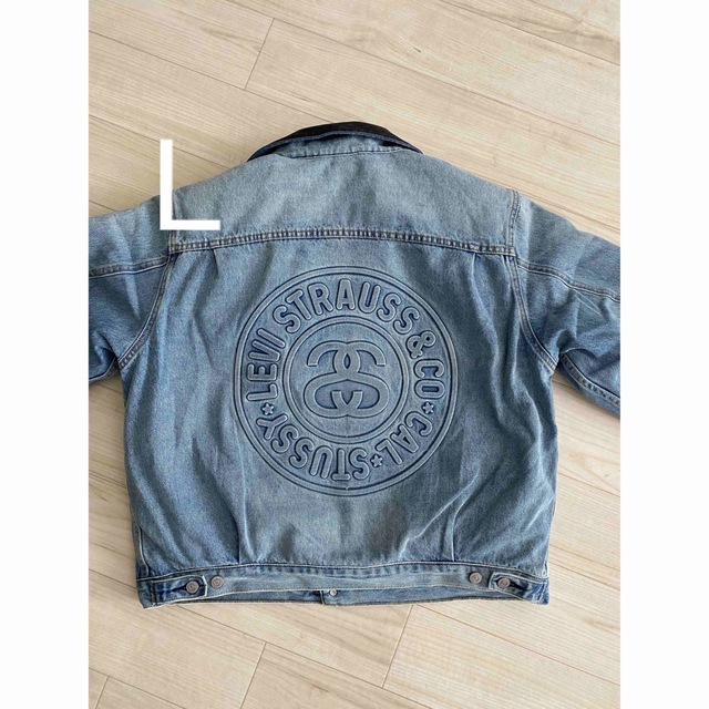 最終値下げ Stussy × Levi's Embossed Trucer L | フリマアプリ ラクマ