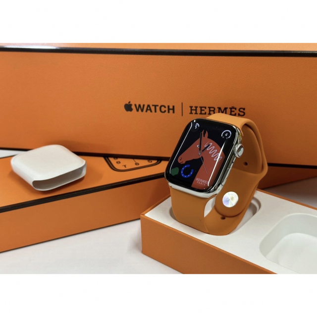 Apple Watch SERIES8 HERMES メンズの時計(腕時計(デジタル))の商品写真