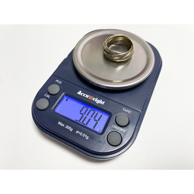 正規品 本物 希少 カルティエ K18 5連 トリニティリング 12号 9g から