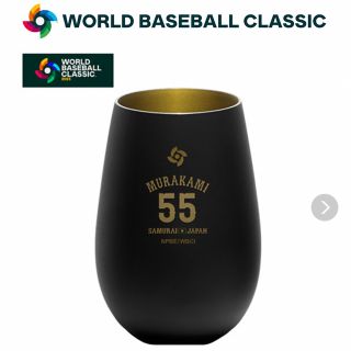 WBC 村上宗隆 ブラックゴールド タンブラーの通販 by しいの819's shop ...