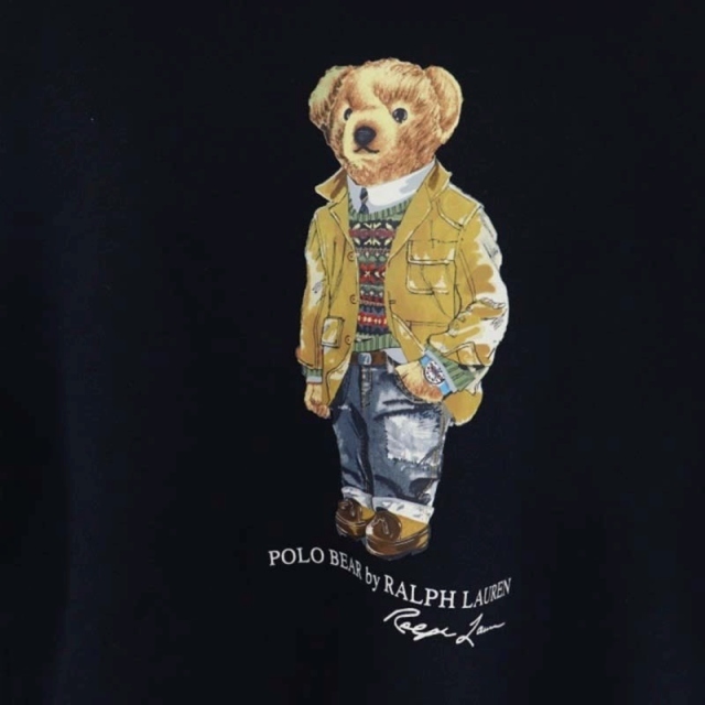 POLO RALPH LAUREN(ポロラルフローレン)のポロ ラルフローレン ポロベア裏起毛パーカー スウェット 長袖 フード プリント レディースのトップス(パーカー)の商品写真