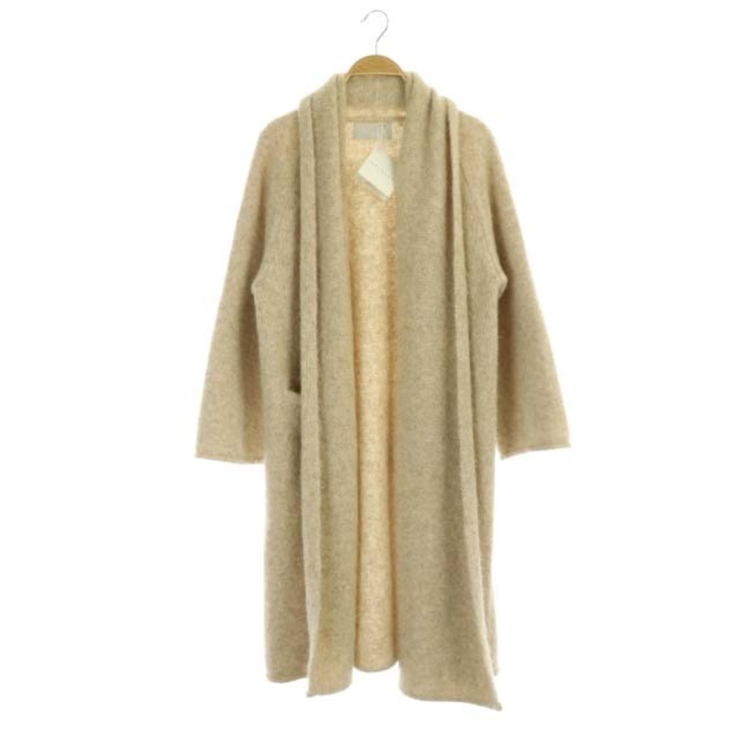 ワランス Undyed alpaca cotton knit coat コート