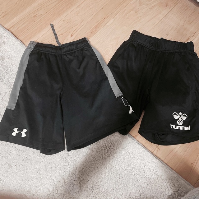 UNDER ARMOUR(アンダーアーマー)のアンダーアーマー&hummelセット130cm キッズ/ベビー/マタニティのキッズ服男の子用(90cm~)(パンツ/スパッツ)の商品写真