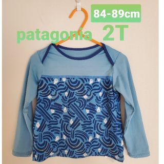 パタゴニア(patagonia)の再値下げ💴✨patagonia　子供用ラッシュガード　2T(84-89cm)(水着)