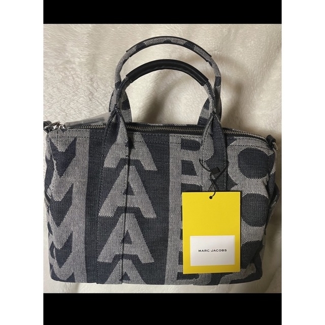 MARC JACOBS完売品！ザ モノグラム デニム ダッフルバッグレディース