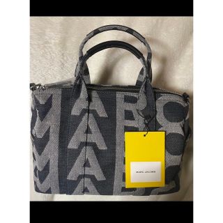 マークジェイコブス(MARC JACOBS)のMARC JACOBS完売品！ザ モノグラム デニム ダッフルバッグ(トートバッグ)