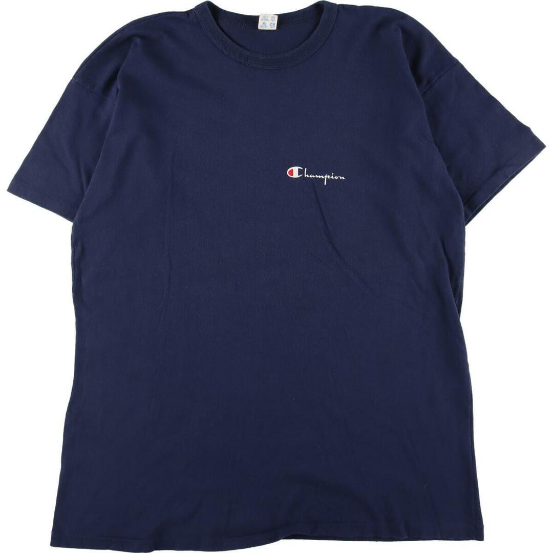 80年代 チャンピオン Champion トリコタグ ロゴプリントTシャツ USA製 メンズXL ヴィンテージ /eaa321763