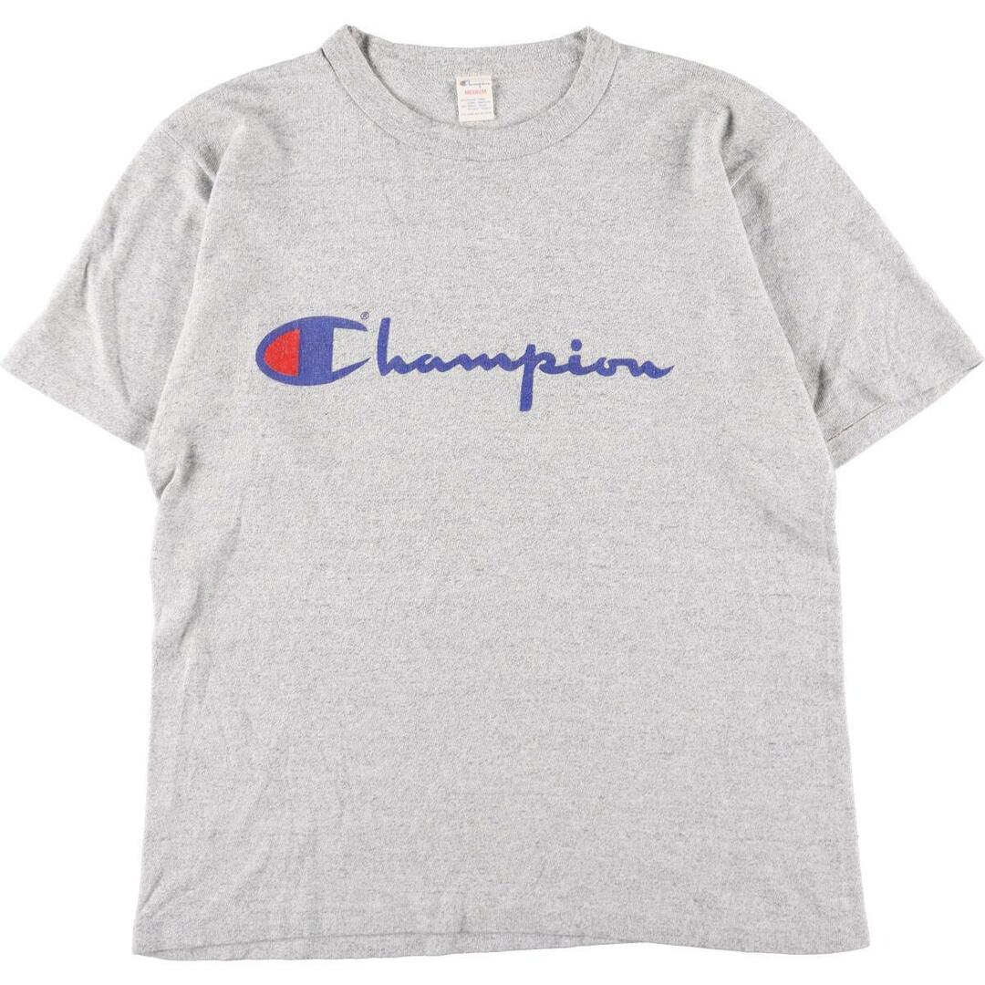 チャンピオン Champion ロゴプリントTシャツ イタリア製 メンズM ヴィンテージ /eaa324613