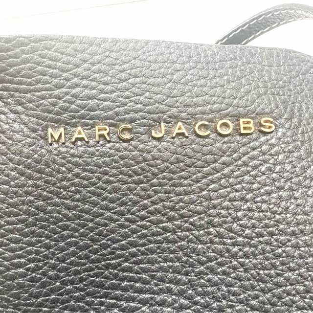 MARC JACOBS トートバッグ ブラック レディース シボ革 南京錠