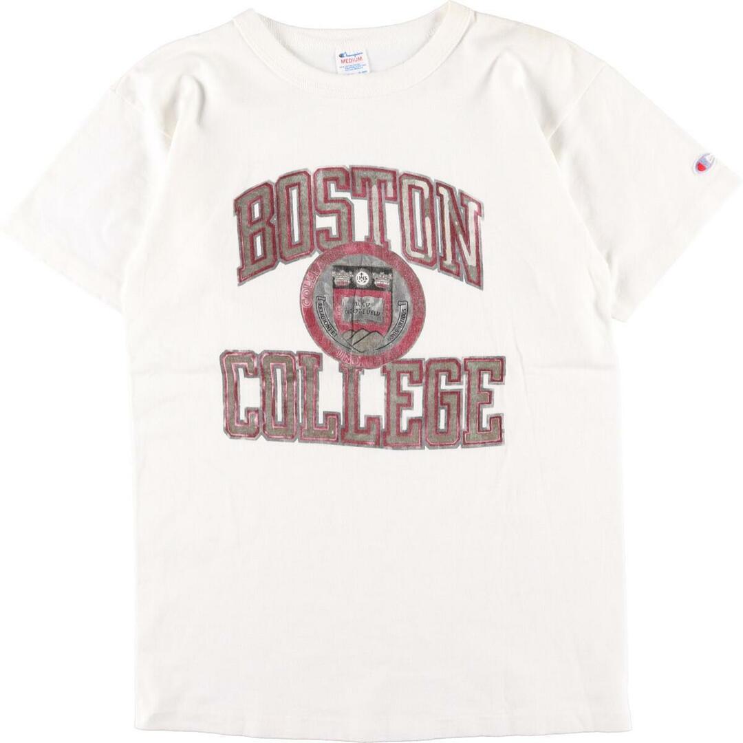 80年代 チャンピオン Champion トリコタグ BOSTON ボストン大学 カレッジTシャツ USA製 メンズS ヴィンテージ /eaa324605