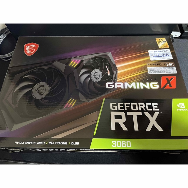 グラフィックボード MSI RTX3060 GAMING X 12G