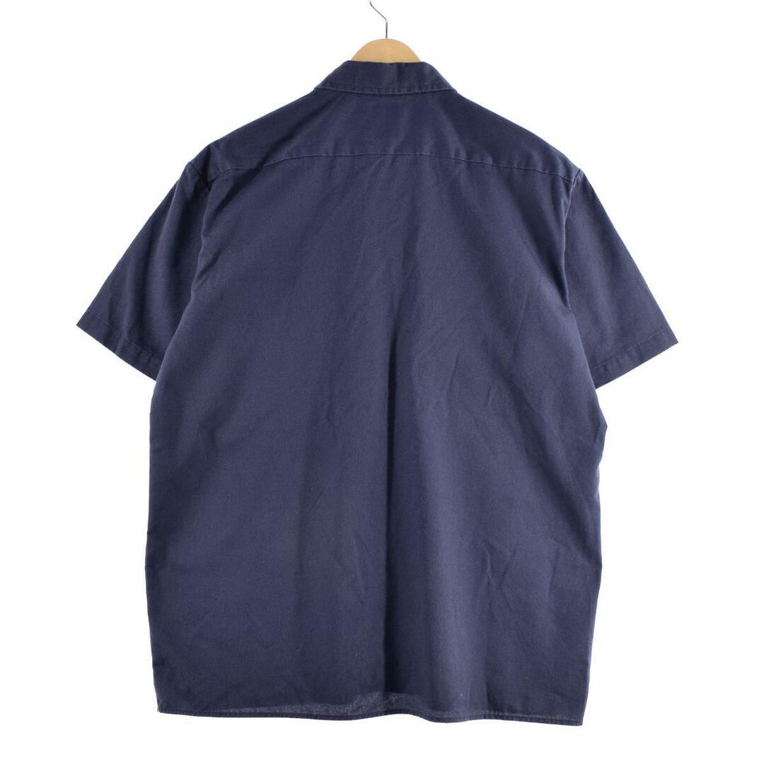 Dickies(ディッキーズ)の古着 ディッキーズ Dickies 半袖 ワークシャツ メンズXL /eaa324587 メンズのトップス(シャツ)の商品写真