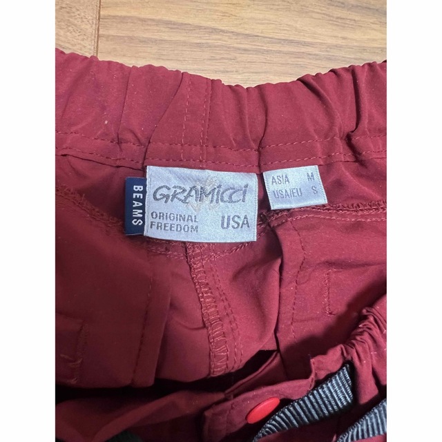 GRAMICCI(グラミチ)のこじこじさん専用　グラミチ　オールコンディション　ショーツ　赤 メンズのパンツ(ショートパンツ)の商品写真