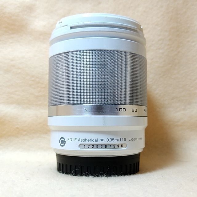 高倍率ズームレンズ Nikon 1 NIKKOR 10-100mm ホワイト 女の子向け