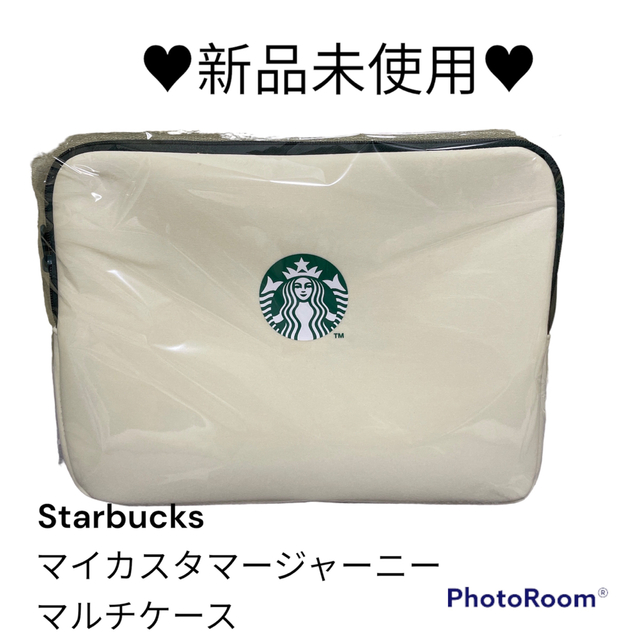 Starbucks(スターバックス)のスタバ ゴールド会員限定 マルチケース 新品未使用 レディースのファッション小物(ポーチ)の商品写真