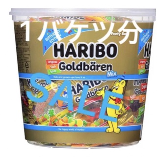 ゴールデンベア(Golden Bear)の🌟コストコ🎉🤗1バケツ分のハリボーミックス 950g (菓子/デザート)