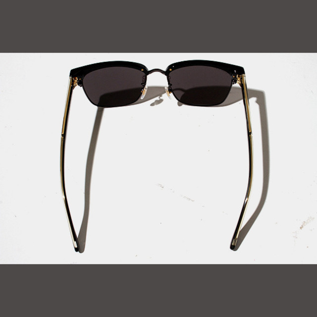 GUCCI グッチ スクエアフレーム メタル サングラス 56□18-145