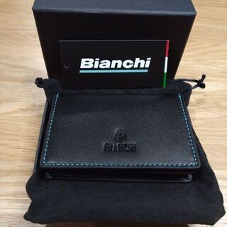 ビアンキ(Bianchi)の新品未使用　牛革　BIANCHI（ビアンキ）カードケース　名刺入れ(名刺入れ/定期入れ)